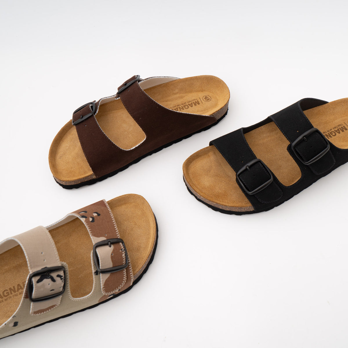 MAGNAFIED together with THE INOUE BROTHERS｜MEN　THORA SANDALS VEGAN SUEDE