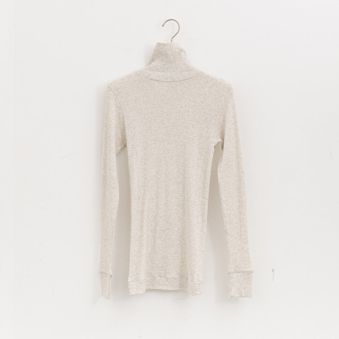 homspun /　丸胴テレコタートルネックプルオーバー 252-6286