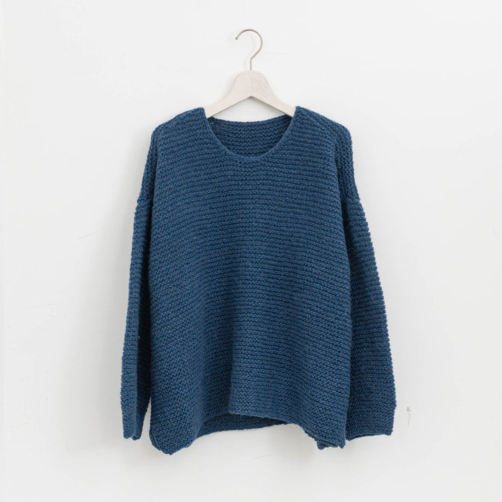 ゴーシュ /　アルパカウールハンドニットワイドプルオーバー　G254-K002