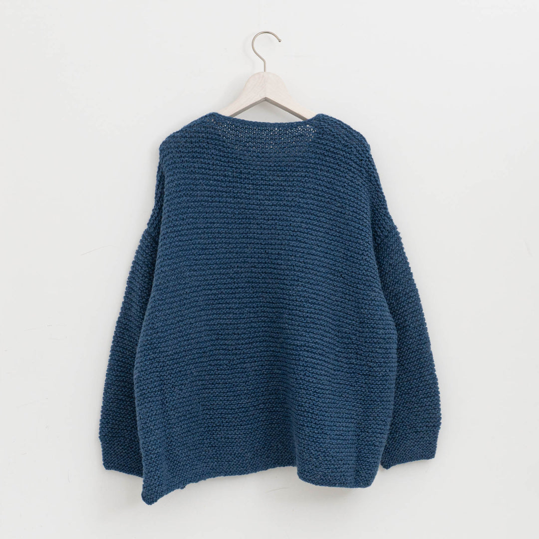ゴーシュ /　アルパカウールハンドニットワイドプルオーバー　G254-K002