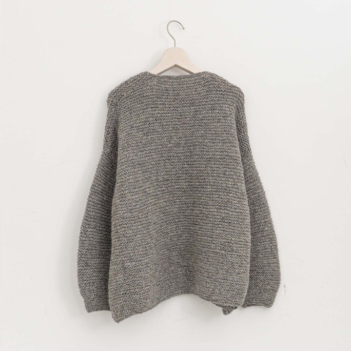 ゴーシュ /　アルパカウールハンドニットワイドプルオーバー　G254-K002