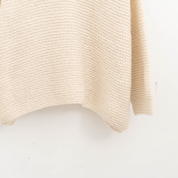 ゴーシュ /　アルパカウールハンドニットワイドプルオーバー　G254-K002