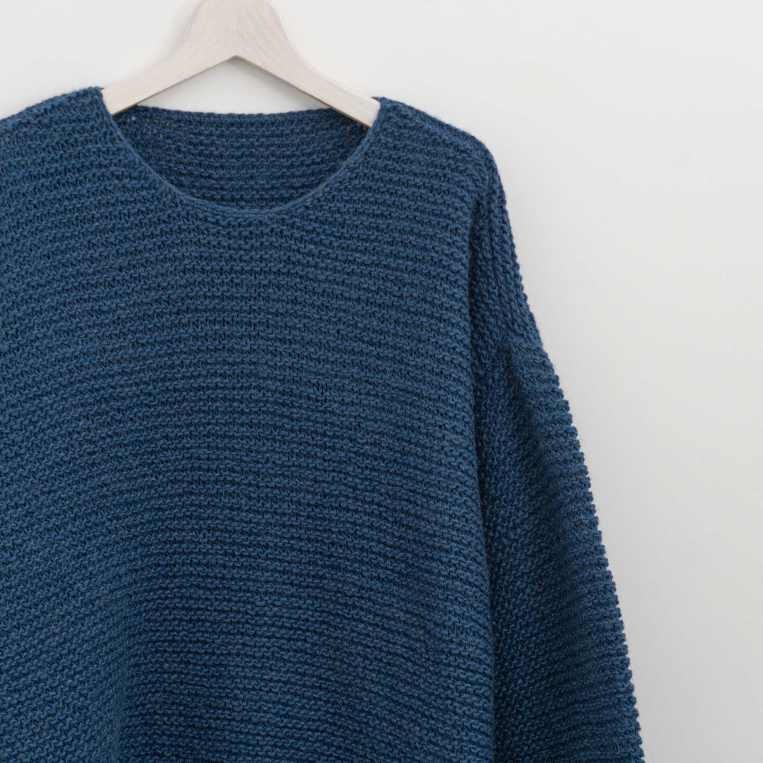 ゴーシュ /　アルパカウールハンドニットワイドプルオーバー　G254-K002