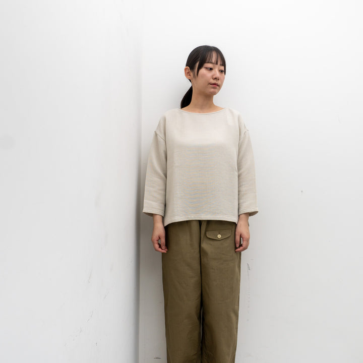 evam eva/　cotton wool pullover V241T908