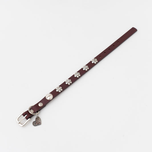 ペット用品 - DogLa｜1/2INCH WIDTH スモールドッグフラワーカラー