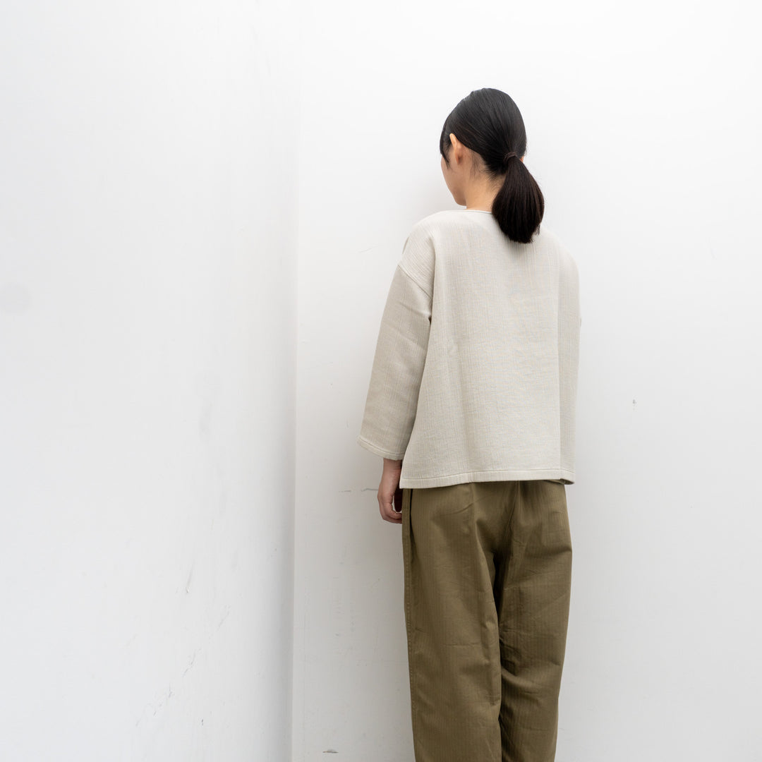 evam eva/　cotton wool pullover V241T908