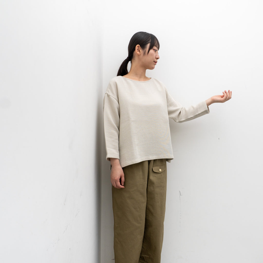 evam eva/　cotton wool pullover V241T908