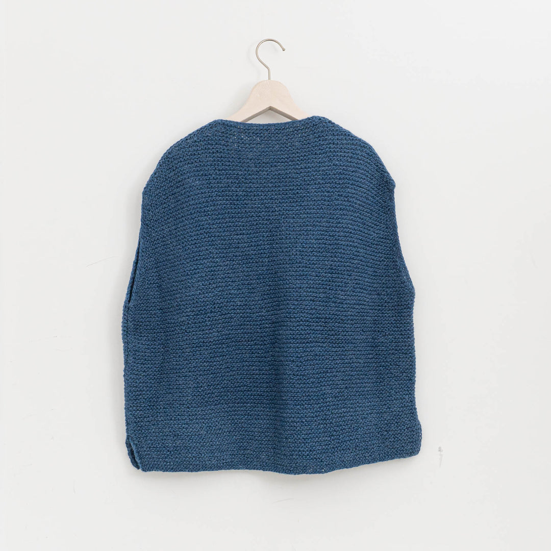 ゴーシュ /　アルパカウールハンドニット ベスト  G254-K001