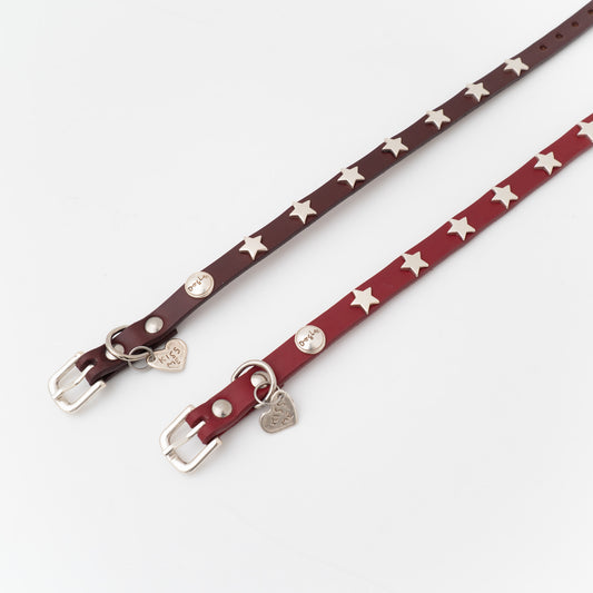 ペット用品 - DogLa｜1/2INCH WIDTH スモールドッグスターカラー