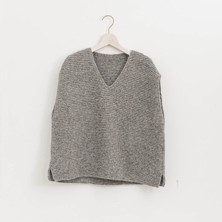 ゴーシュ /　アルパカウールハンドニット ベスト  G254-K001