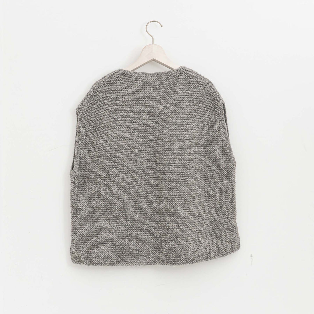 ゴーシュ /　アルパカウールハンドニット ベスト  G254-K001