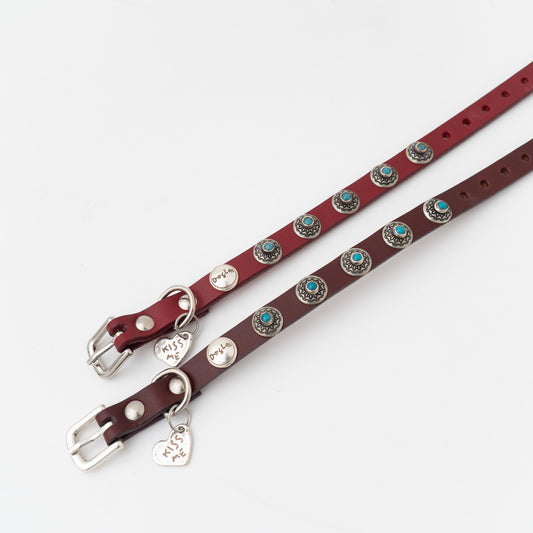 ペット用品 - DogLa｜1/2INCH WIDTH トルクコンチョカラー
