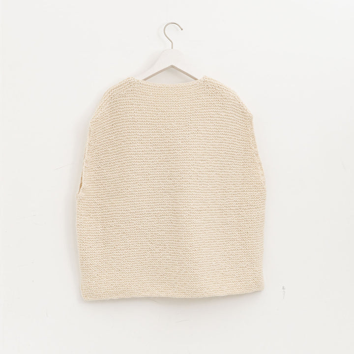 ゴーシュ /　アルパカウールハンドニット ベスト  G254-K001