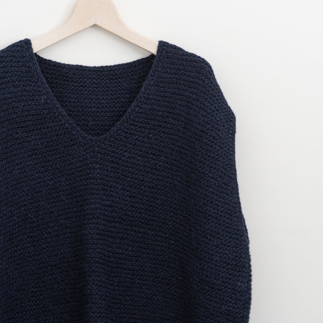 ゴーシュ /　アルパカウールハンドニット ベスト  G254-K001