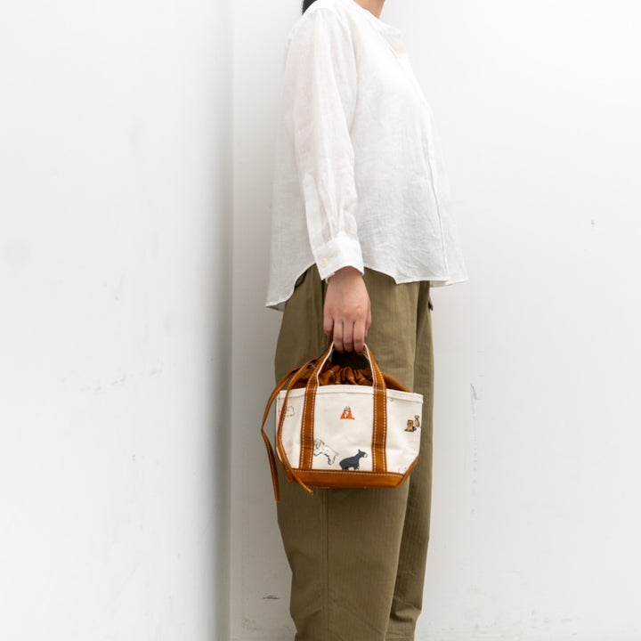 TEMBEA/　TOTE BAG MINI　col.DOG-2/CAMEL