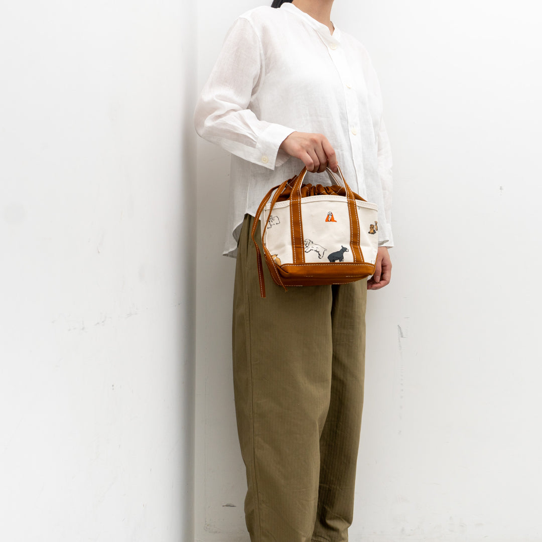 TEMBEA/　TOTE BAG MINI　col.DOG-2/CAMEL