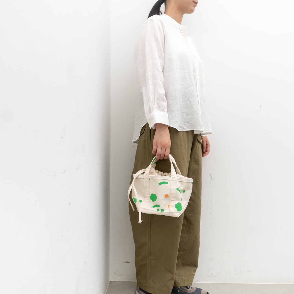 TEMBEA｜BAGUETTE TOTE MINI COL.MIX-VEGETABLE/NATURAL