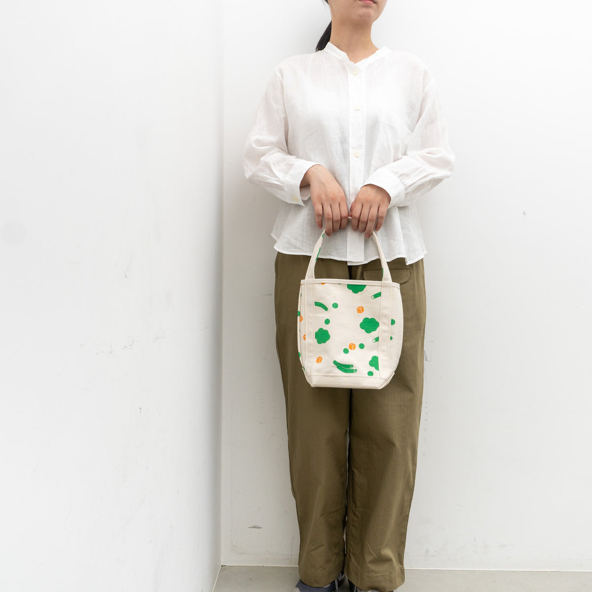 TEMBEA｜BAGUETTE TOTE MINI COL.MIX-VEGETABLE/NATURAL