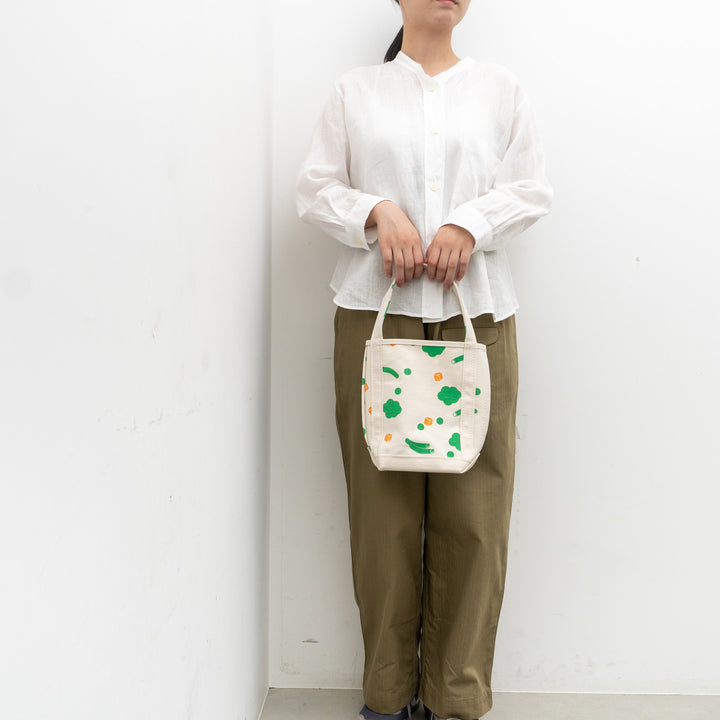 TEMBEA/　BAGUETTE TOTE MINI COL.MIX-VEGETABLE/NATURAL