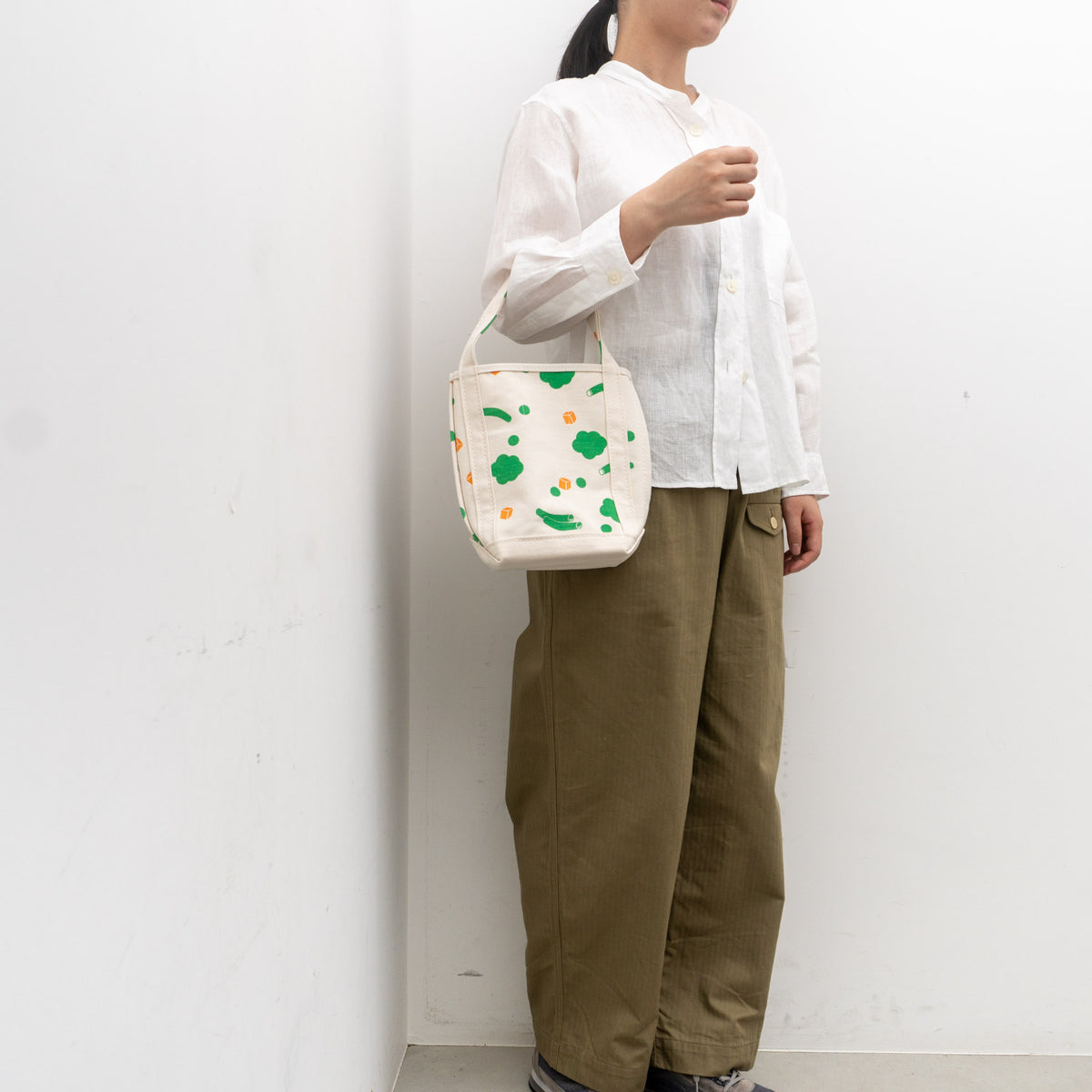 TEMBEA｜BAGUETTE TOTE MINI COL.MIX-VEGETABLE/NATURAL