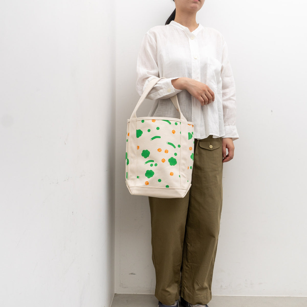 TEMBEA｜BAGUETTE TOTE SMALL COL.MIX-VEGETABLE/NATURAL