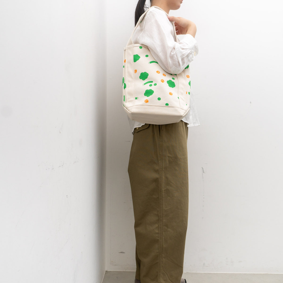 TEMBEA｜BAGUETTE TOTE SMALL COL.MIX-VEGETABLE/NATURAL