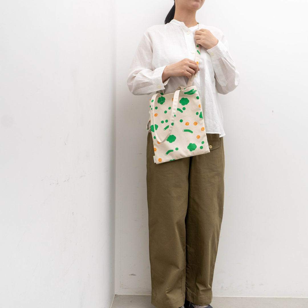 TEMBEA/　3HANDLE TOTE SMALL COL.MIX-VEGETABLE/NATURAL