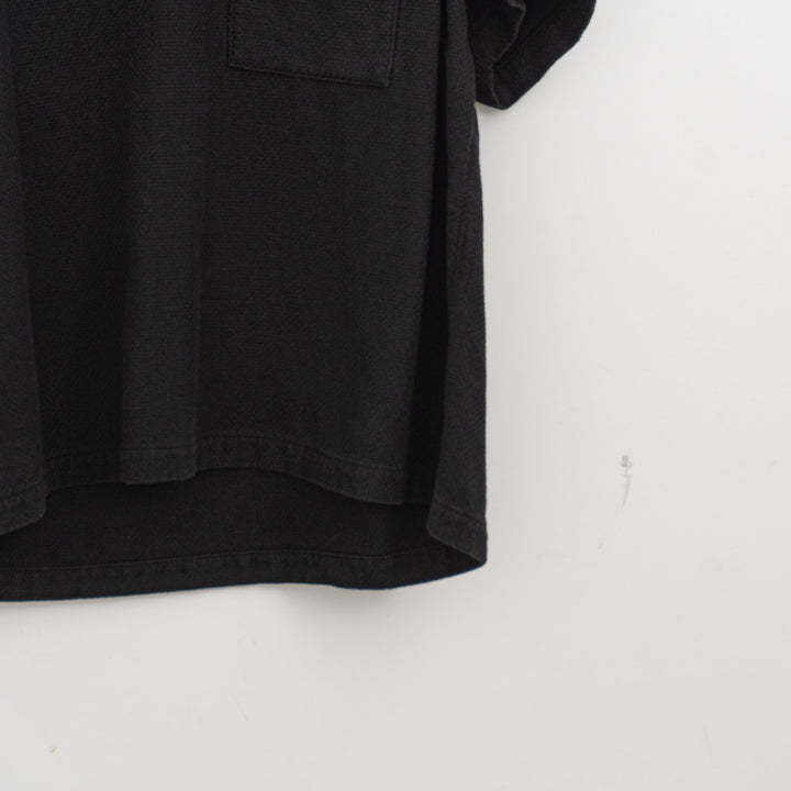 ゴーシュ /　コットンドビー半袖　ノーカラープルオーバー　G254-B014