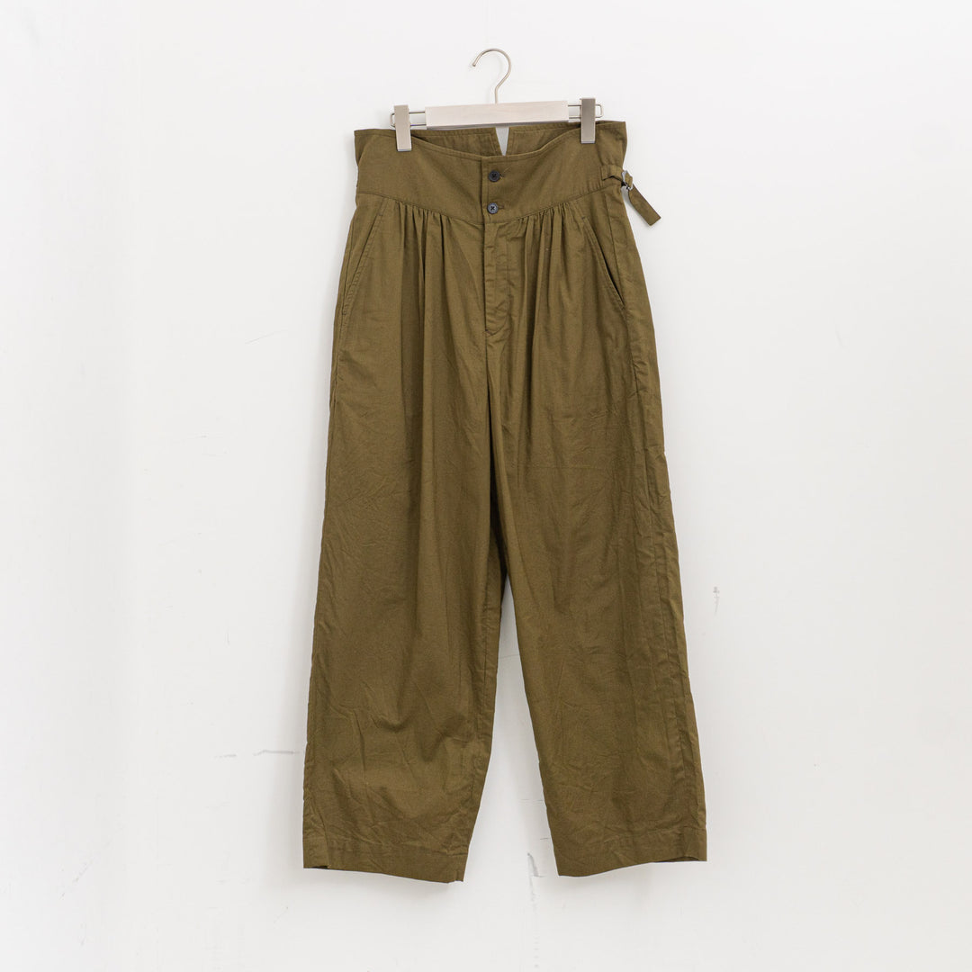 ゴーシュ /　ポプリン ワイドパンツ G254-P022