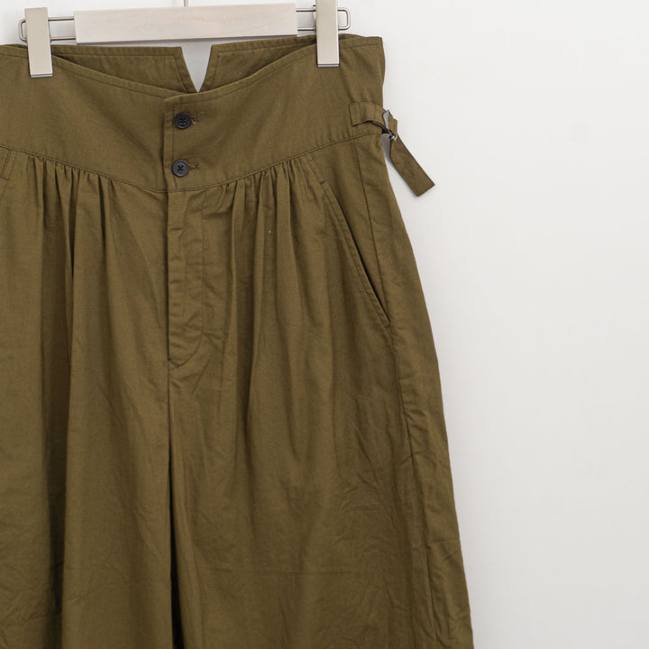 ゴーシュ /　ポプリン ワイドパンツ G254-P022