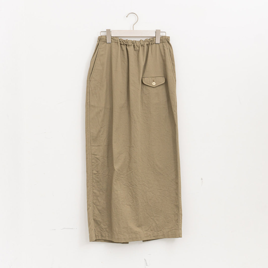 ゴーシュ /　レンヘリンボン ロングスカート　G254-S024