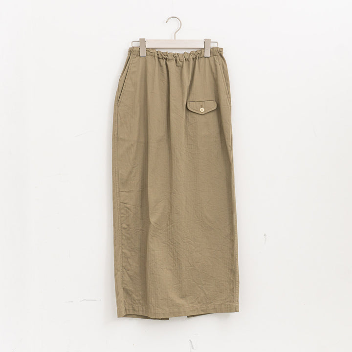 ゴーシュ /　レンヘリンボン ロングスカート　G254-S024