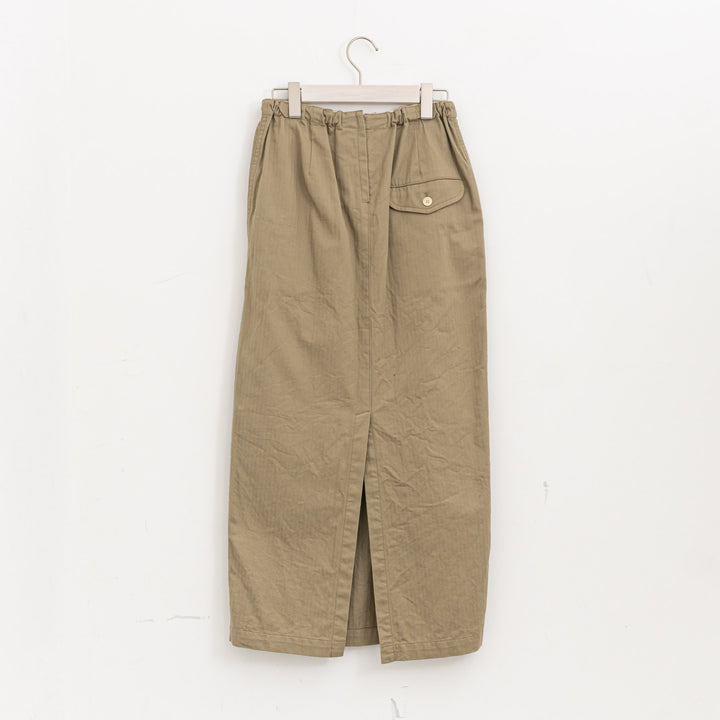 ゴーシュ /　レンヘリンボン ロングスカート　G254-S024