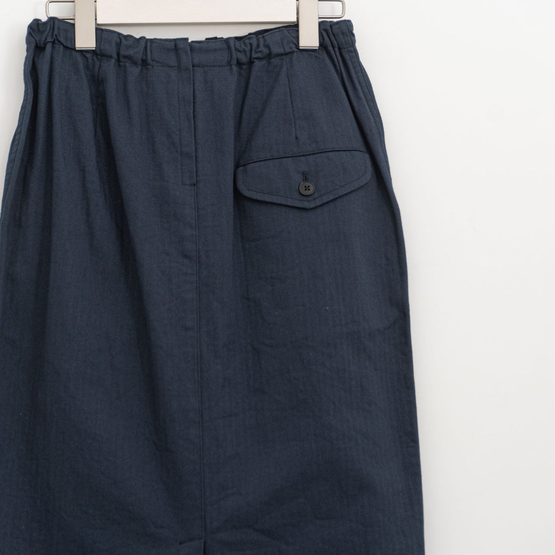 ゴーシュ /　レンヘリンボン ロングスカート　G254-S024