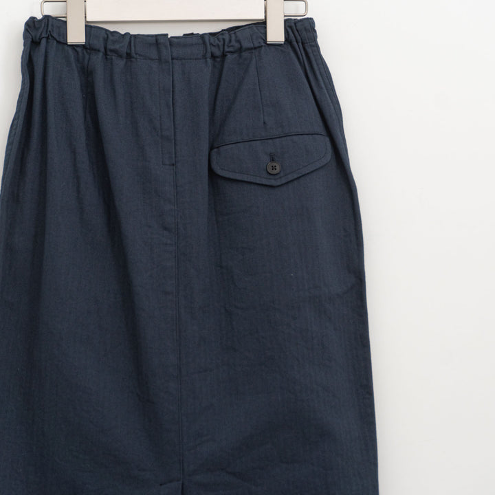 ゴーシュ /　レンヘリンボン ロングスカート　G254-S024