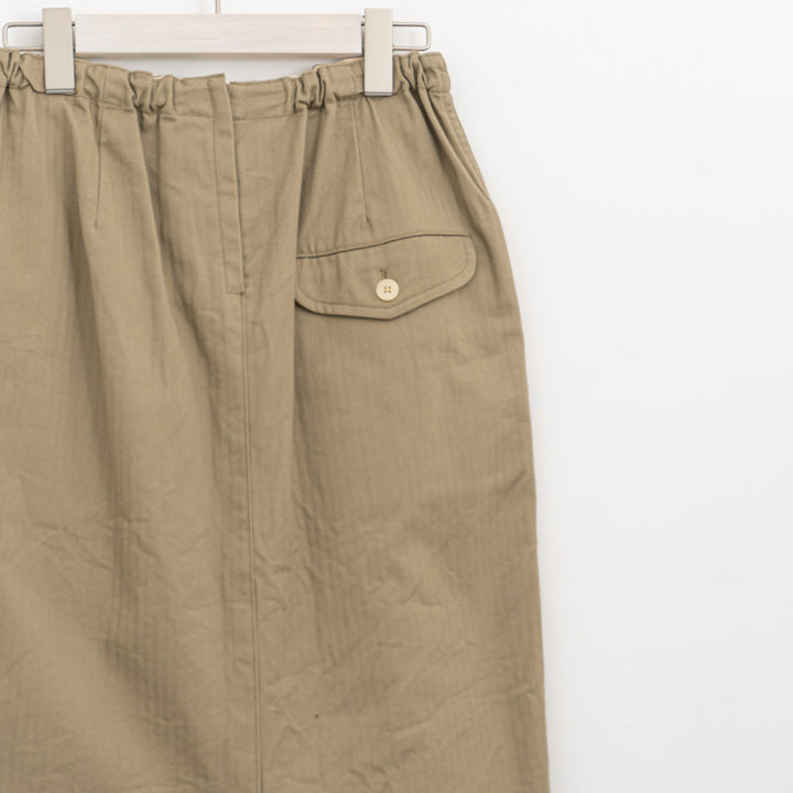 ゴーシュ /　レンヘリンボン ロングスカート　G254-S024