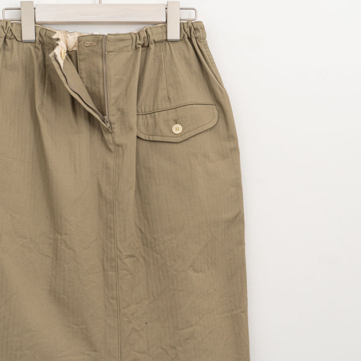 ゴーシュ /　レンヘリンボン ロングスカート　G254-S024