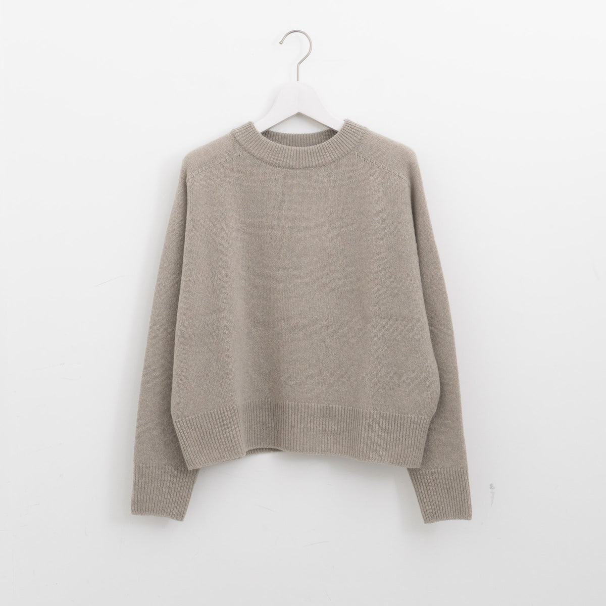 MARGARET HOWELL｜WOOL CASHMERE KNITWEAR 5785263206-suomi（020.BEIGE）