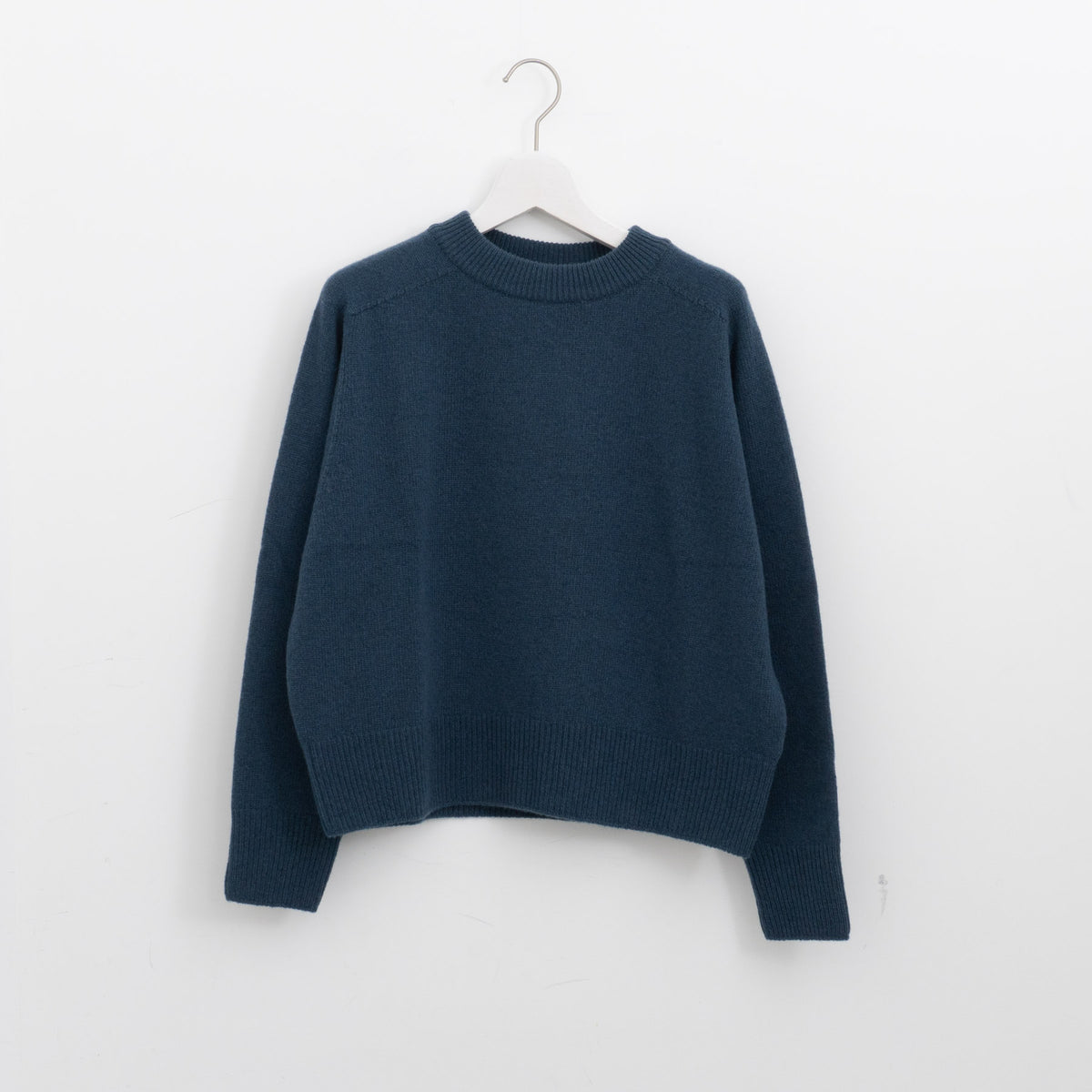 MARGARET HOWELL｜WOOL CASHMERE KNITWEAR 5785263206-suomi（110.BLUE）