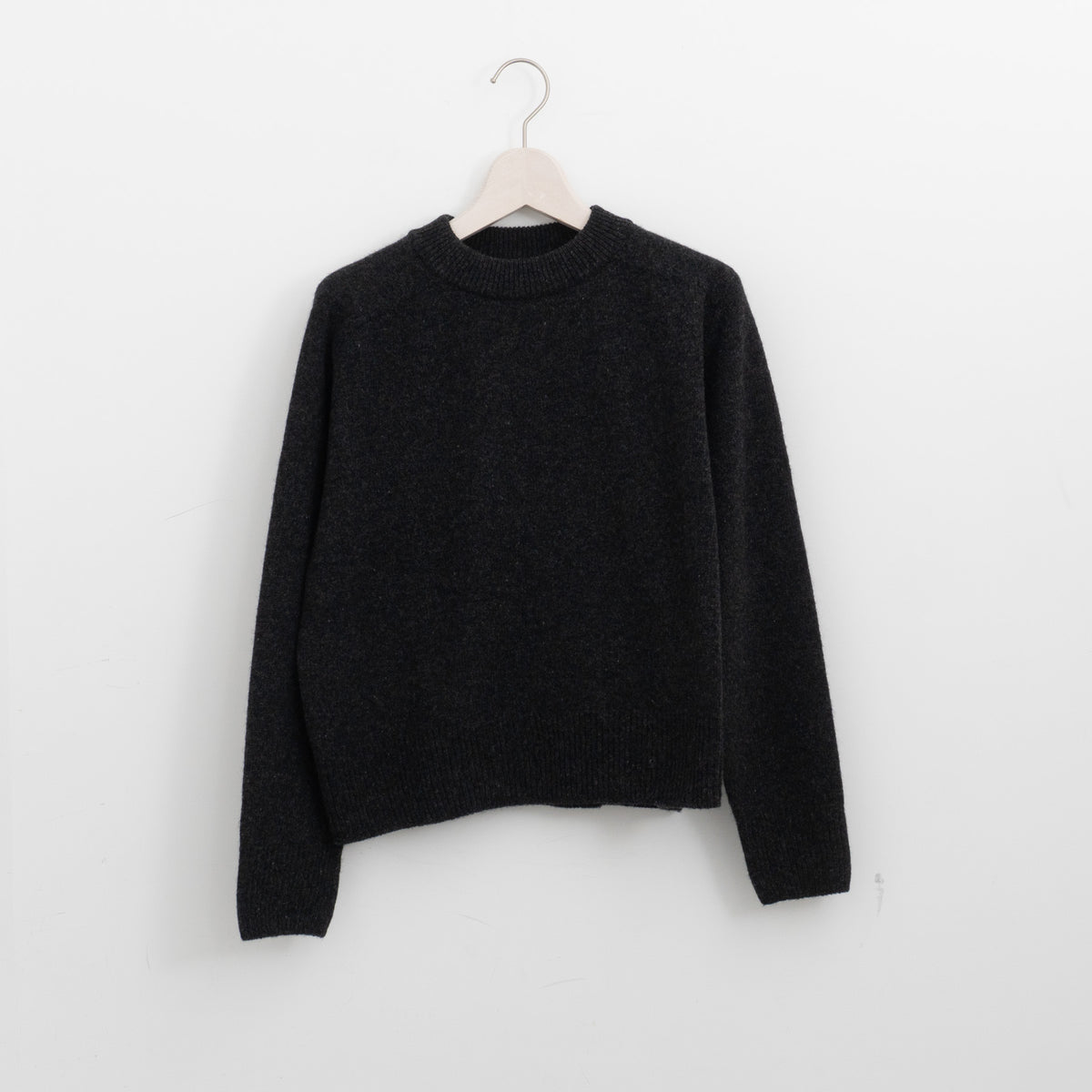 MARGARET HOWELL｜WOOL CASHMERE KNITWEAR 5785263206-suomi（023.CHARCOAL）