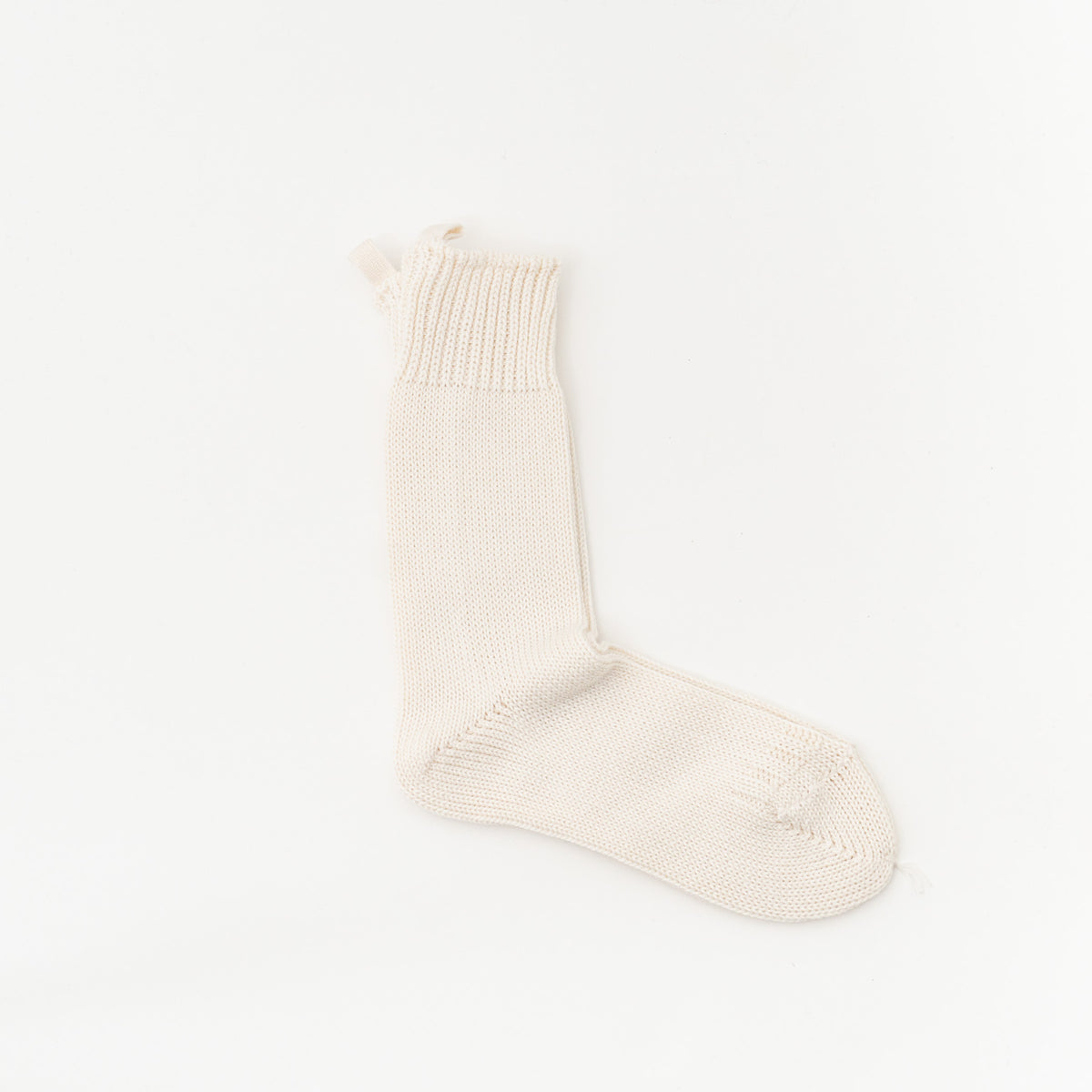 MARGARET HOWELL｜COTTON CASHMERE SOCKS　5895279204-suomi（030.WHITE）