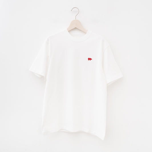 SCYE BASICS｜MEN　30/2 Cotton Tubular Tee（Off-White-05）