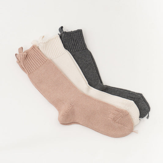 MARGARET HOWELL｜COTTON CASHMERE SOCKS　5895279204-suomi