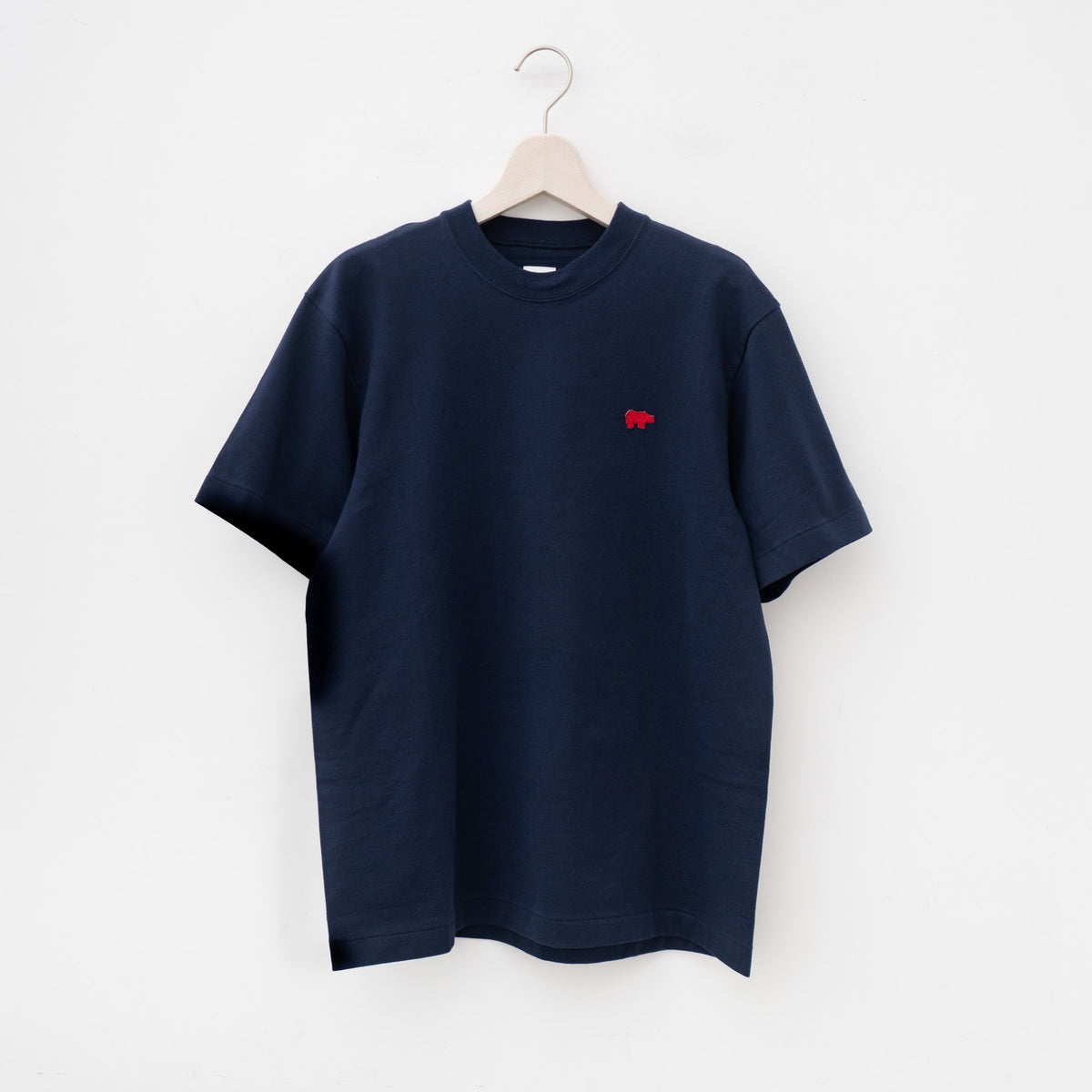 SCYE BASICS｜MEN　30/2 Cotton Tubular Tee（Navy-Blue-85）