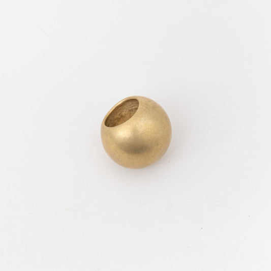_Fot｜ball sculpture ring brass