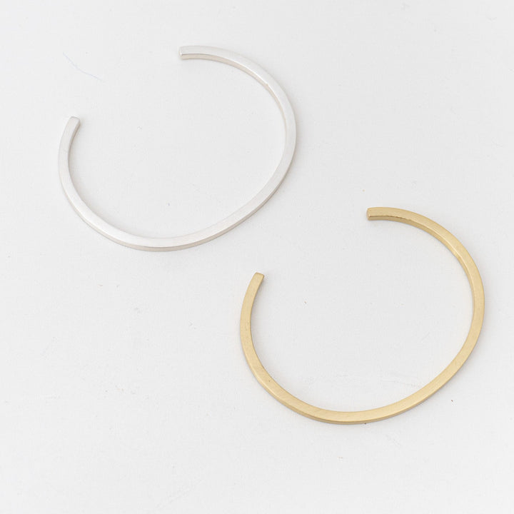 _Fot/　square bar _ bangle S silver