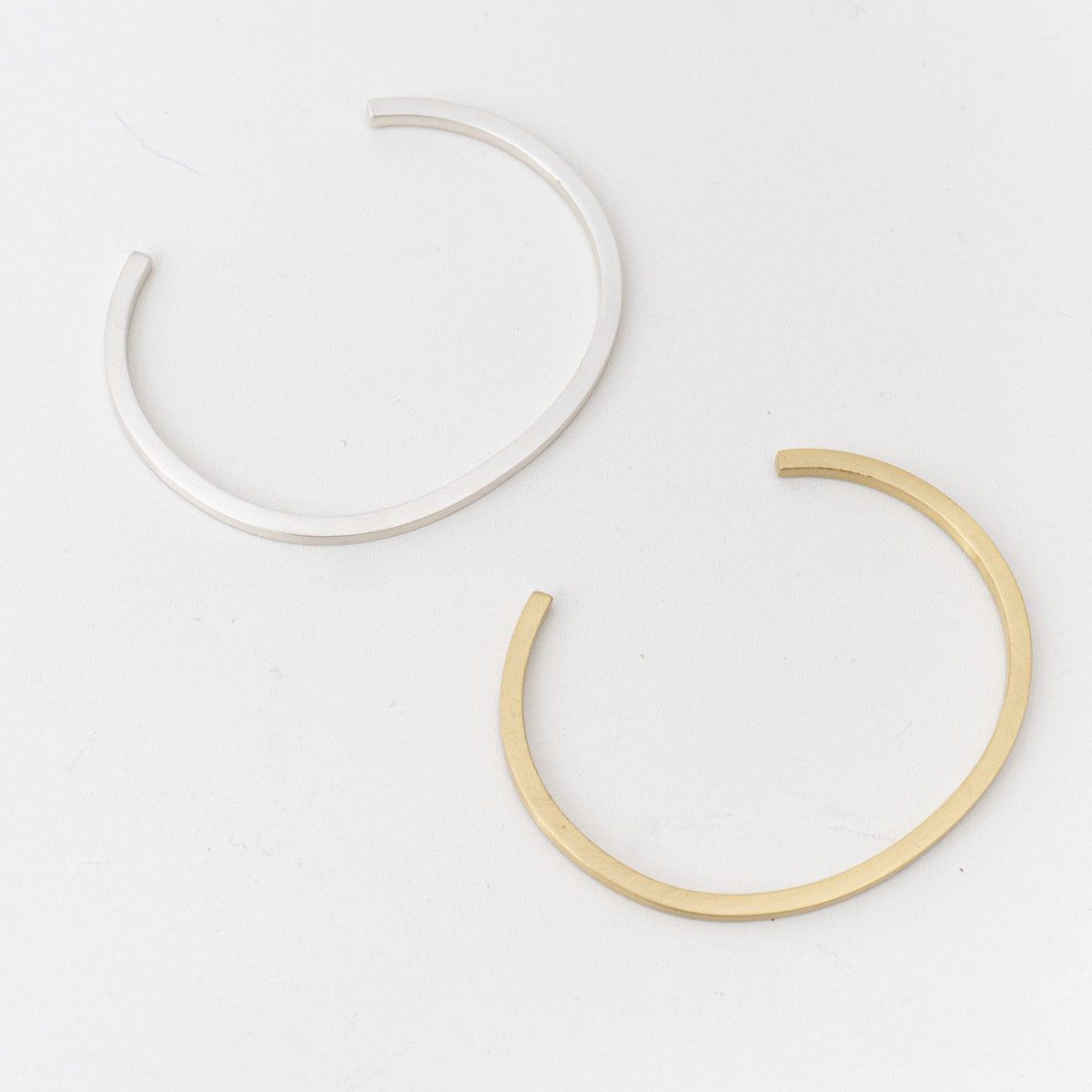 _Fot｜square bar _ bangle S brass