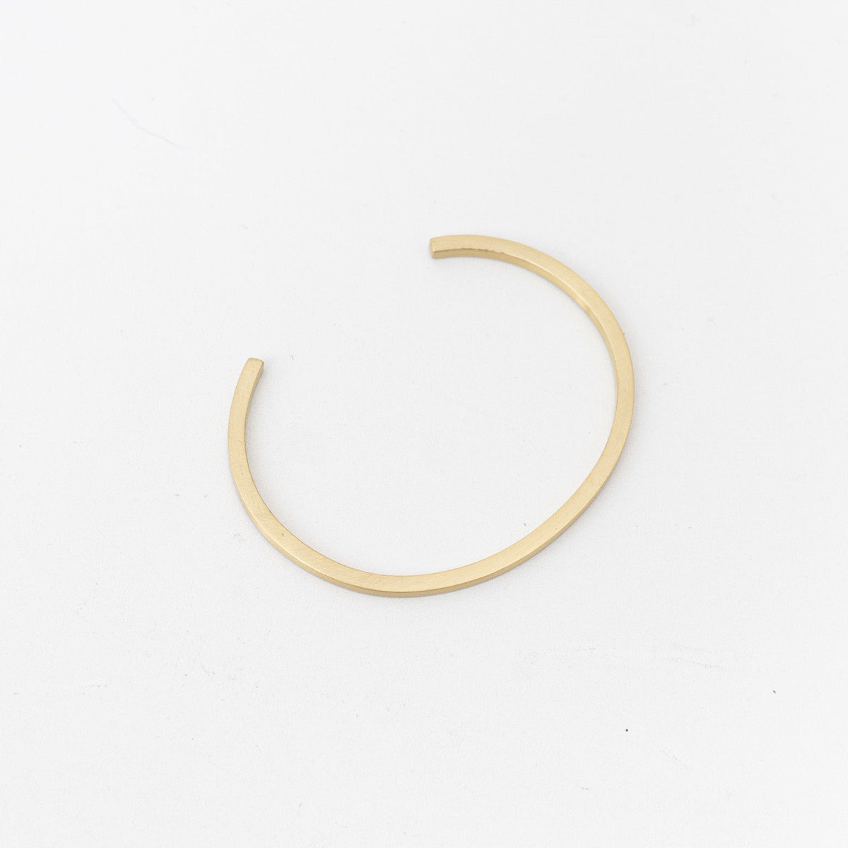 _Fot｜square bar _ bangle S brass