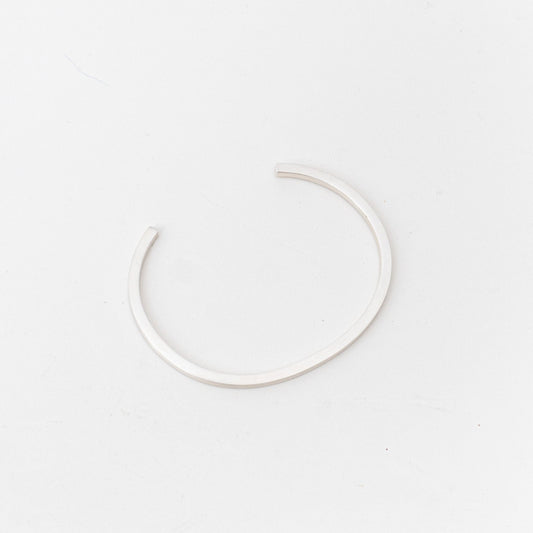 _Fot｜square bar _ bangle S silver
