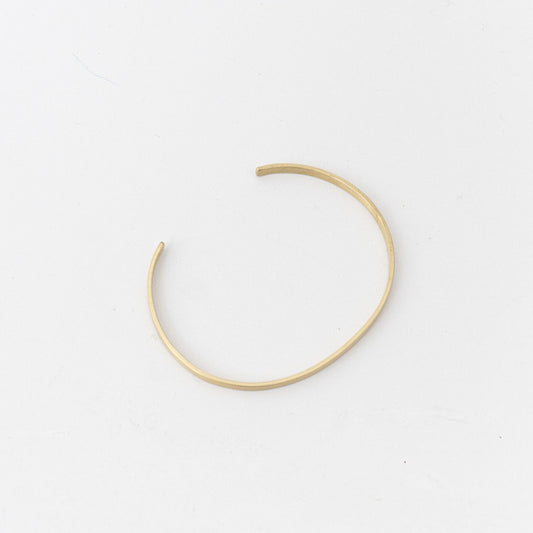 _Fot｜plate bangle 3mm - square brass
